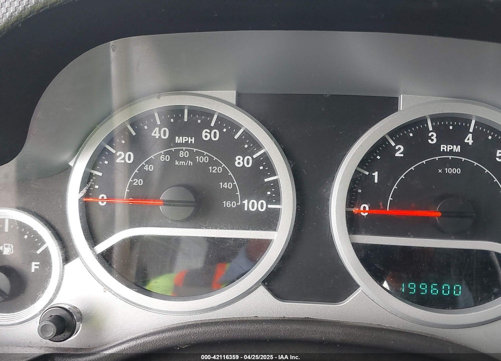 2008 JEEP WRANGLER UNLIMITED VIN: 1J8GA59138L525836