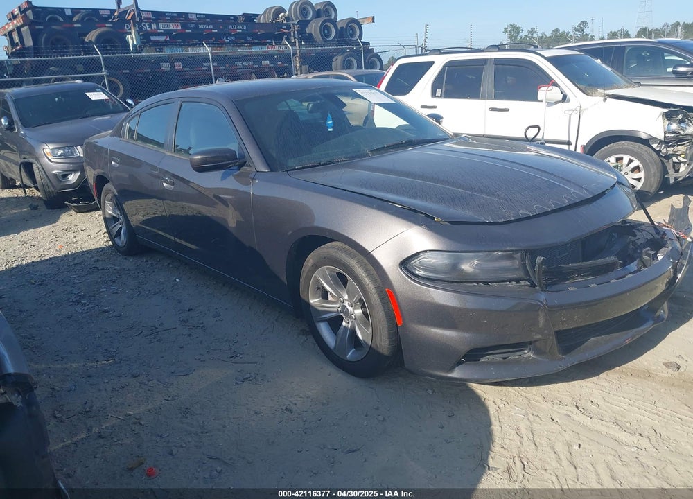 2016 DODGE CHARGER SXT VIN: 2C3CDXHG4GH346932