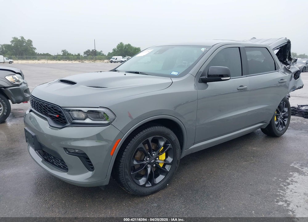 2022 DODGE DURANGO VIN: 1C4RDJDG3NC206279