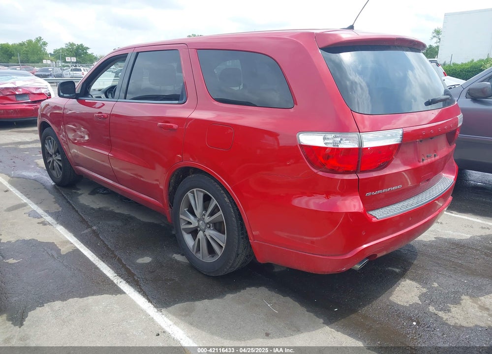 2013 DODGE DURANGO VIN: 1C4RDHAG0DC699432