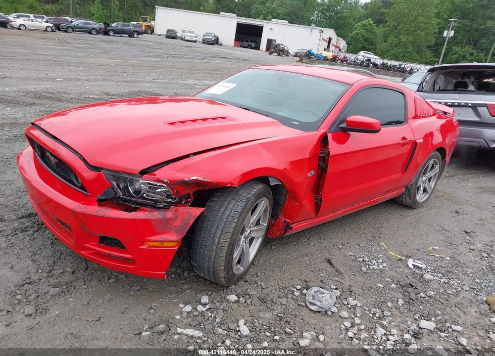 2013 FORD MUSTANG VIN: 1ZVBP8CF4D5265576