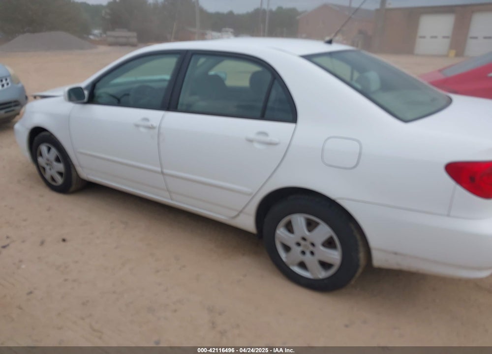 2005 TOYOTA COROLLA LE VIN: 2T1BR30EX5C426707