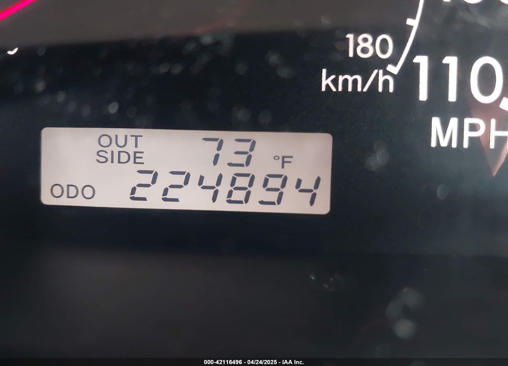 2005 TOYOTA COROLLA LE VIN: 2T1BR30EX5C426707