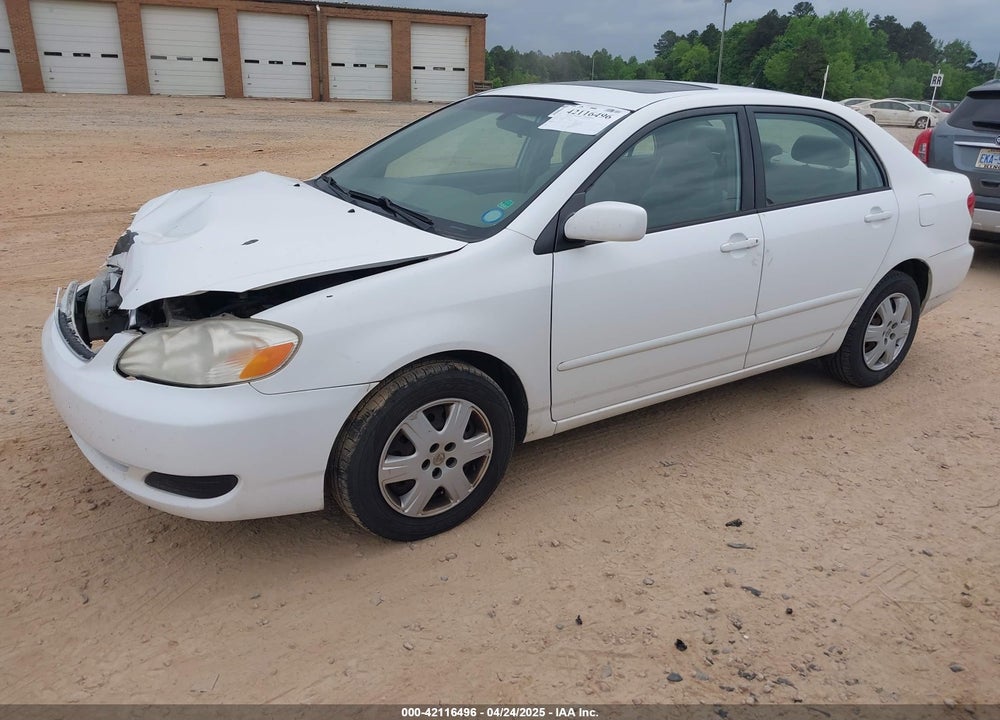 2005 TOYOTA COROLLA LE VIN: 2T1BR30EX5C426707