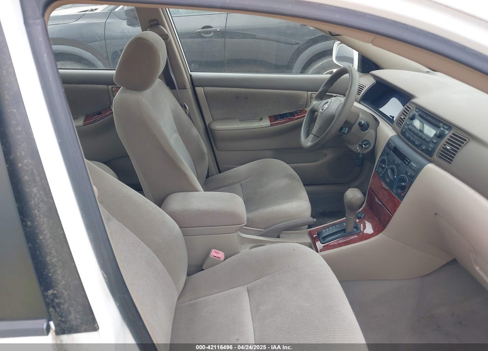2005 TOYOTA COROLLA LE VIN: 2T1BR30EX5C426707