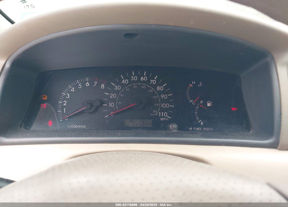 2005 TOYOTA COROLLA LE VIN: 2T1BR30EX5C426707