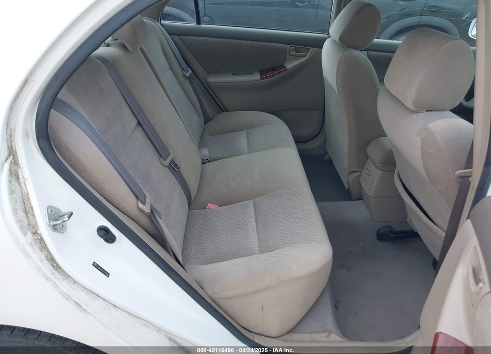 2005 TOYOTA COROLLA LE VIN: 2T1BR30EX5C426707