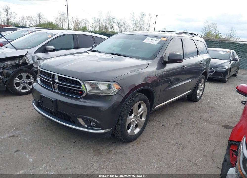 2014 DODGE DURANGO LIMITED VIN: 1C4RDJDG8EC597056