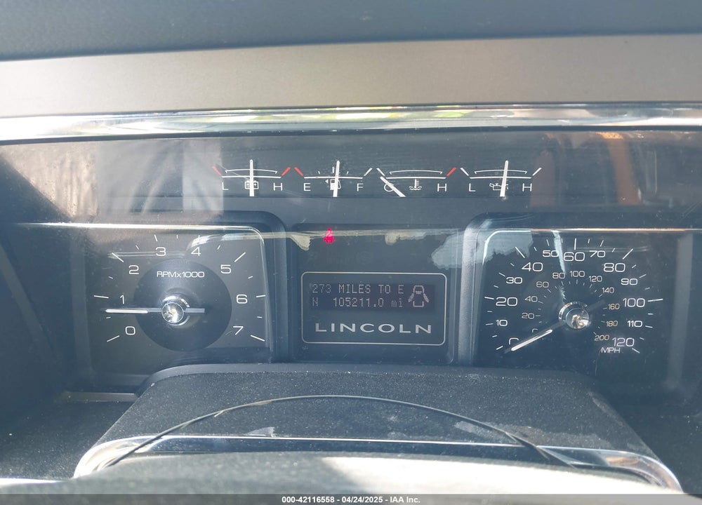 2012 LINCOLN NAVIGATOR L VIN: 5LMJJ3J56CEL01627