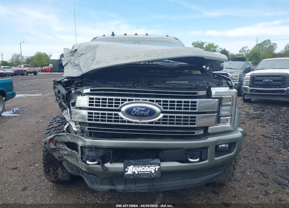 2019 FORD F-450 PLATINUM VIN: 1FT8W4DT8KEF64207