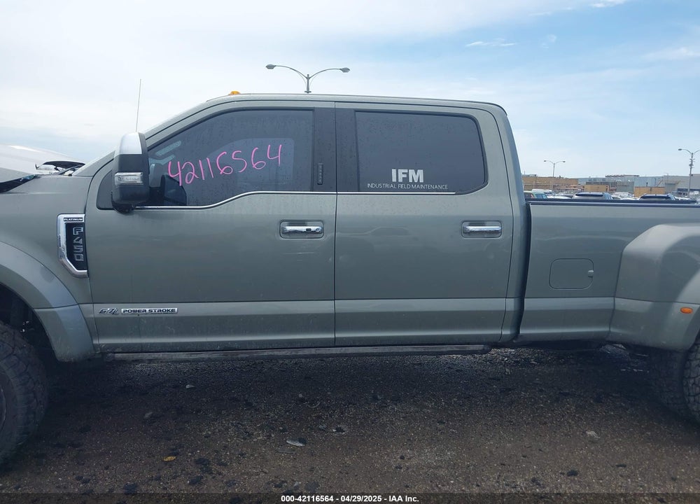 2019 FORD F-450 PLATINUM VIN: 1FT8W4DT8KEF64207