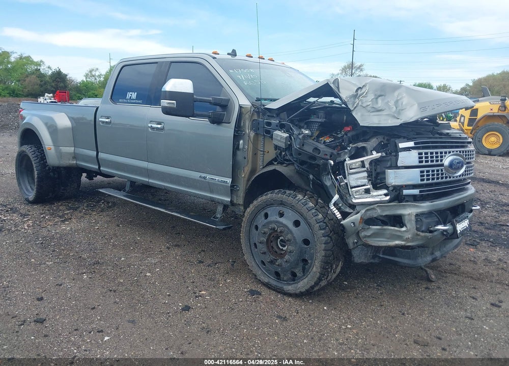 2019 FORD F-450 PLATINUM VIN: 1FT8W4DT8KEF64207
