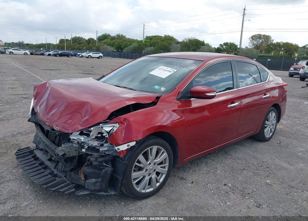 2015 NISSAN SENTRA SL VIN: 3N1AB7AP0FY297128