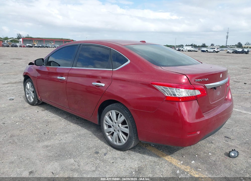 2015 NISSAN SENTRA SL VIN: 3N1AB7AP0FY297128