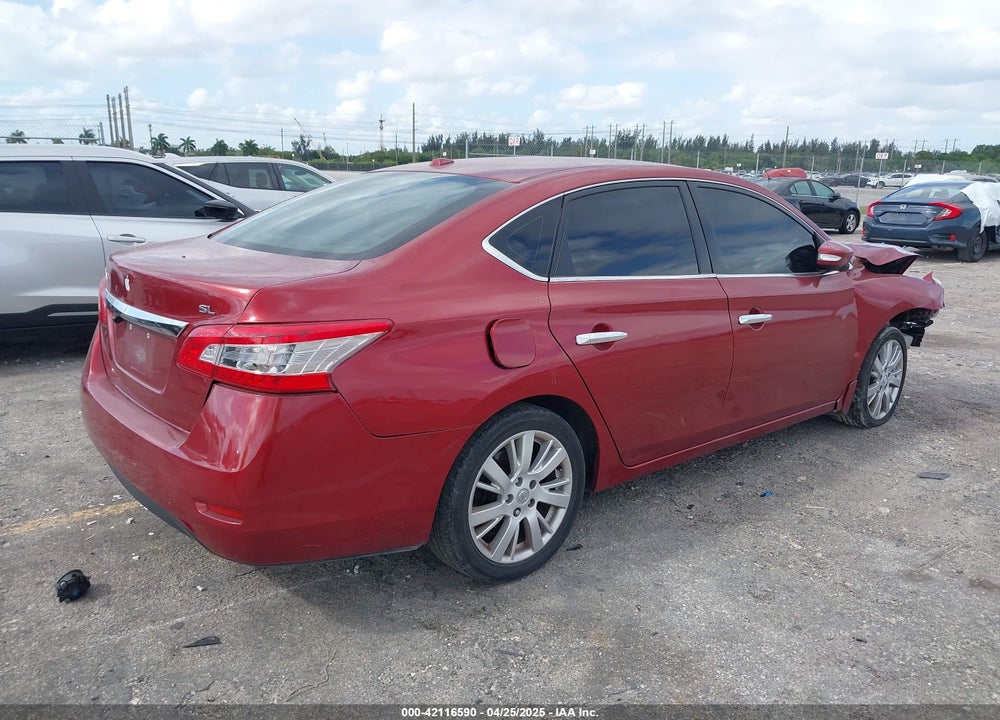 2015 NISSAN SENTRA SL VIN: 3N1AB7AP0FY297128