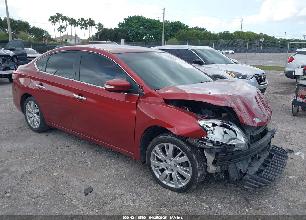 2015 NISSAN SENTRA SL VIN: 3N1AB7AP0FY297128