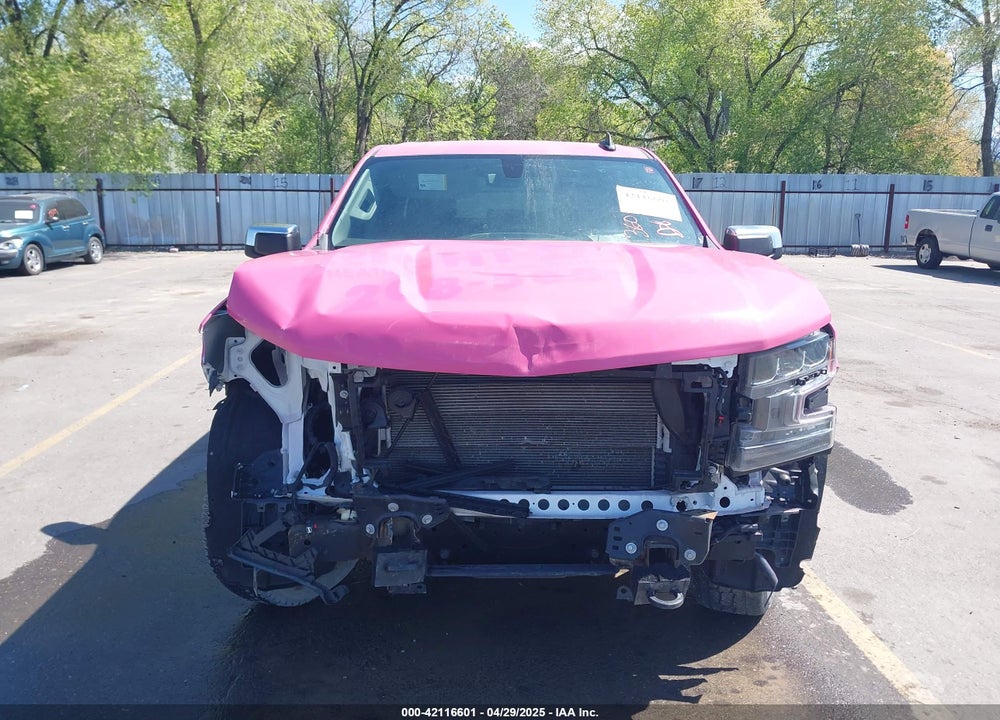 2021 CHEVROLET SILVERADO 1500 4WD  SHORT BED LT/4WD  STANDARD BED LT VIN: 1GCUYDED6MZ415709