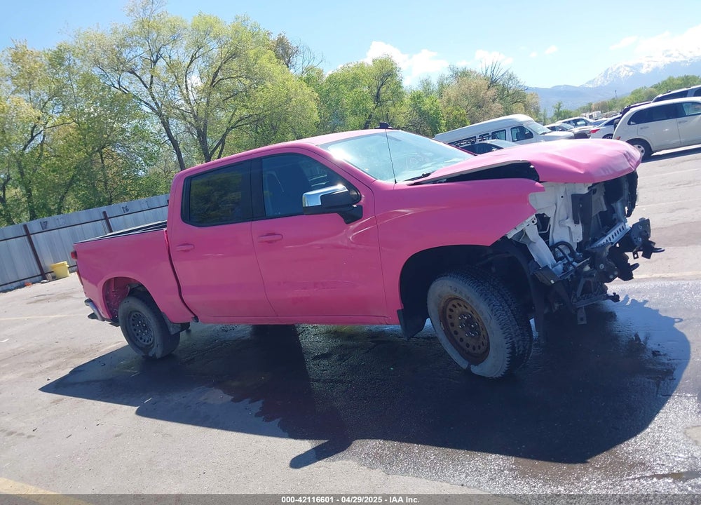 2021 CHEVROLET SILVERADO 1500 4WD  SHORT BED LT/4WD  STANDARD BED LT VIN: 1GCUYDED6MZ415709