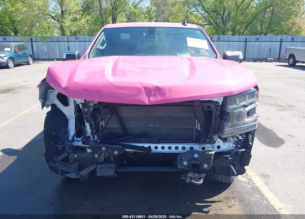 2021 CHEVROLET SILVERADO 1500 4WD  SHORT BED LT/4WD  STANDARD BED LT VIN: 1GCUYDED6MZ415709