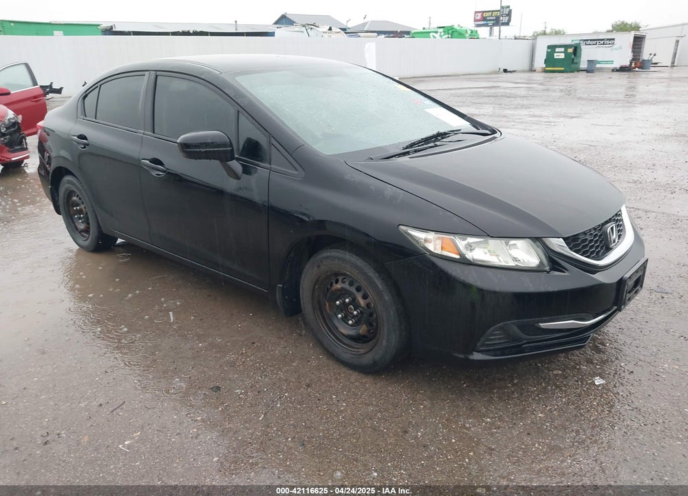 2014 HONDA CIVIC LX VIN: 19XFB2F59EE018868