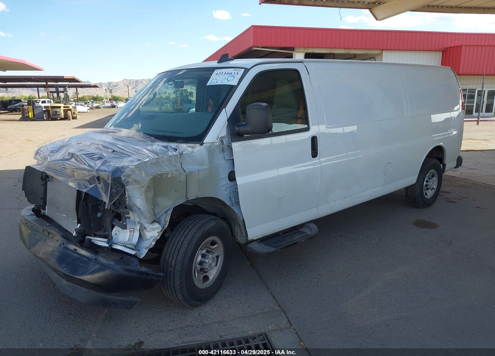 2023 CHEVROLET EXPRESS CARGO RWD 2500 EXTENDED WHEELBASE WT VIN: 1GCWGBFP3P1234319
