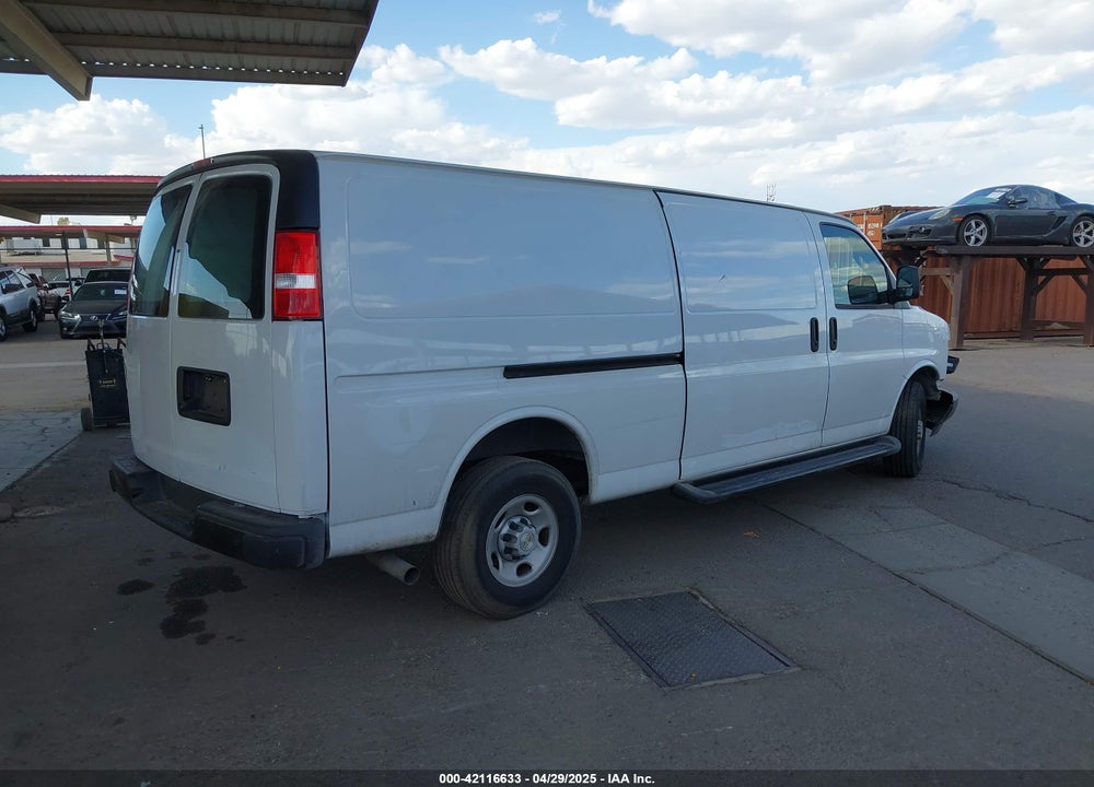 2023 CHEVROLET EXPRESS CARGO RWD 2500 EXTENDED WHEELBASE WT VIN: 1GCWGBFP3P1234319