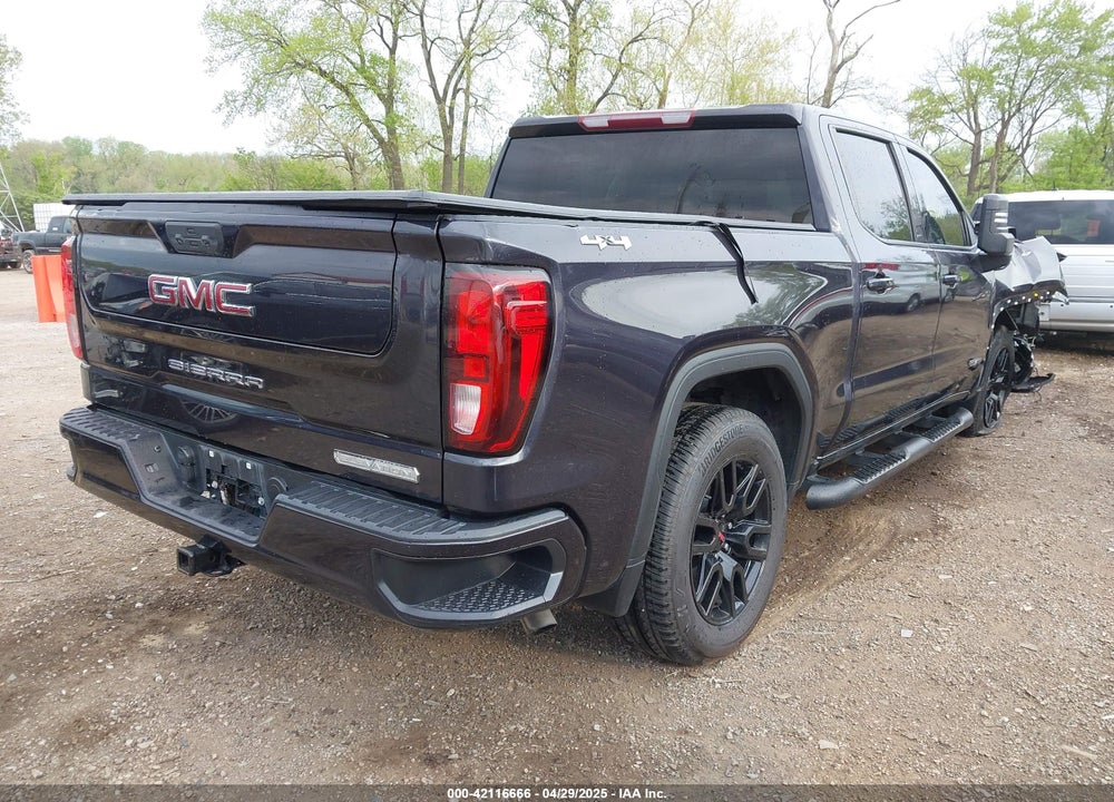 2022 GMC SIERRA 1500 4WD SHORT BOX ELEVATION WITH 3SB VIN: 3GTPUCEK1NG557680