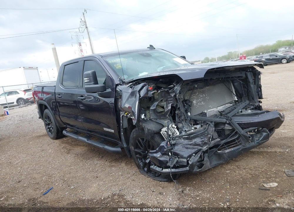 2022 GMC SIERRA 1500 4WD SHORT BOX ELEVATION WITH 3SB VIN: 3GTPUCEK1NG557680