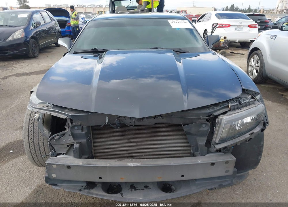 2015 CHEVROLET CAMARO 2LS VIN: 2G1FB1E37F9154466
