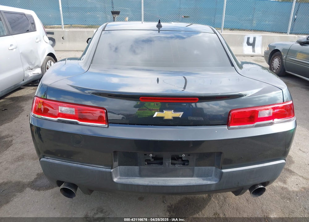 2015 CHEVROLET CAMARO 2LS VIN: 2G1FB1E37F9154466