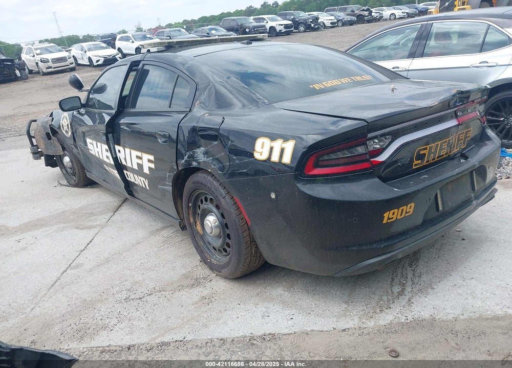 2019 DODGE CHARGER VIN: 2C3CDXKT5KH743080