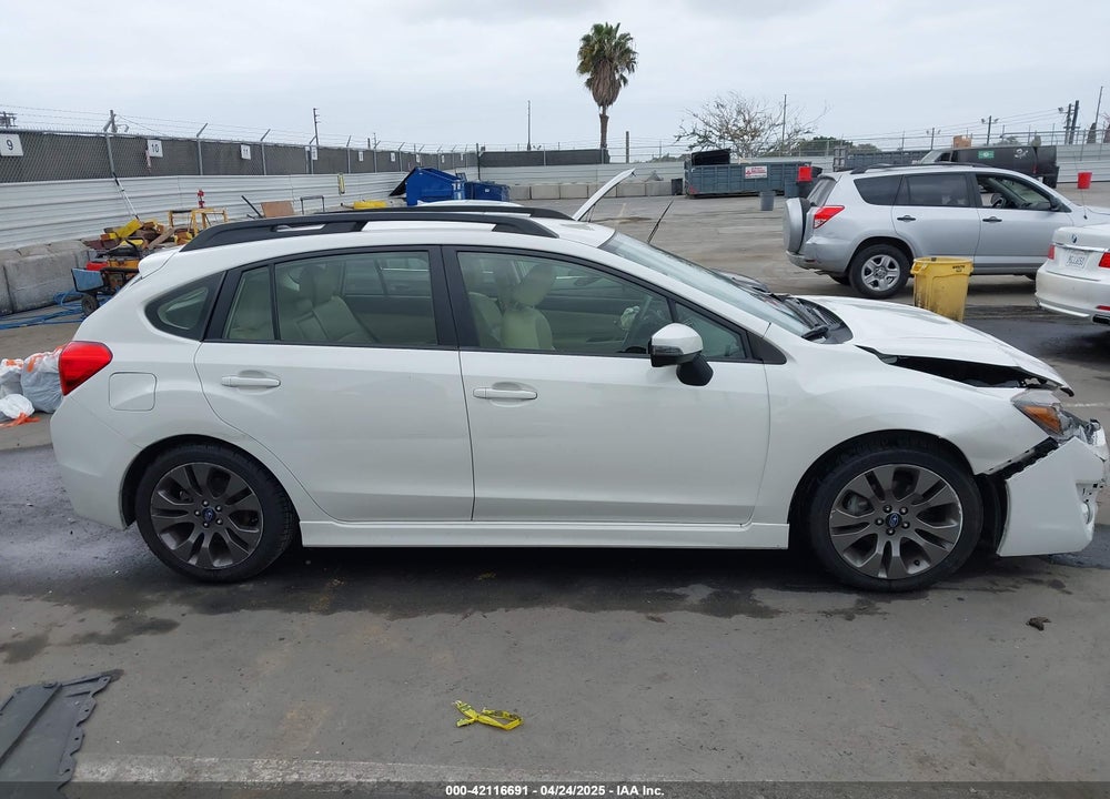 2015 SUBARU IMPREZA 2.0I SPORT LIMITED VIN: JF1GPAV62FH216252