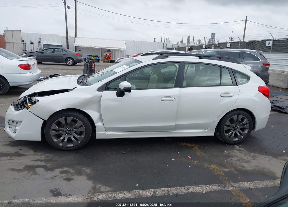 2015 SUBARU IMPREZA 2.0I SPORT LIMITED VIN: JF1GPAV62FH216252