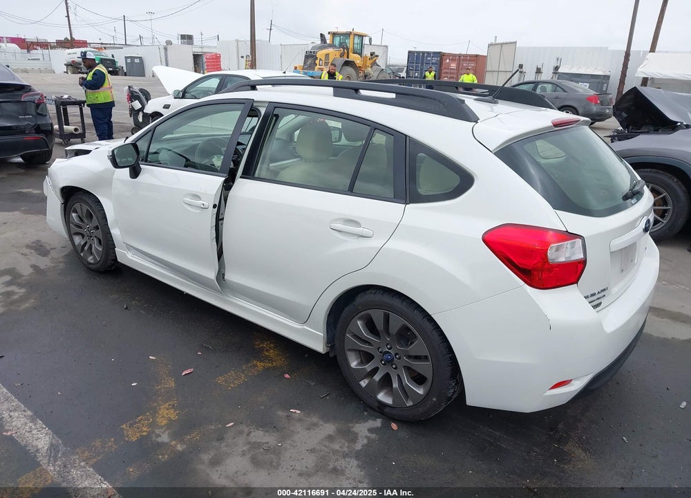 2015 SUBARU IMPREZA 2.0I SPORT LIMITED VIN: JF1GPAV62FH216252