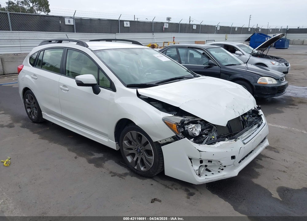 2015 SUBARU IMPREZA 2.0I SPORT LIMITED VIN: JF1GPAV62FH216252