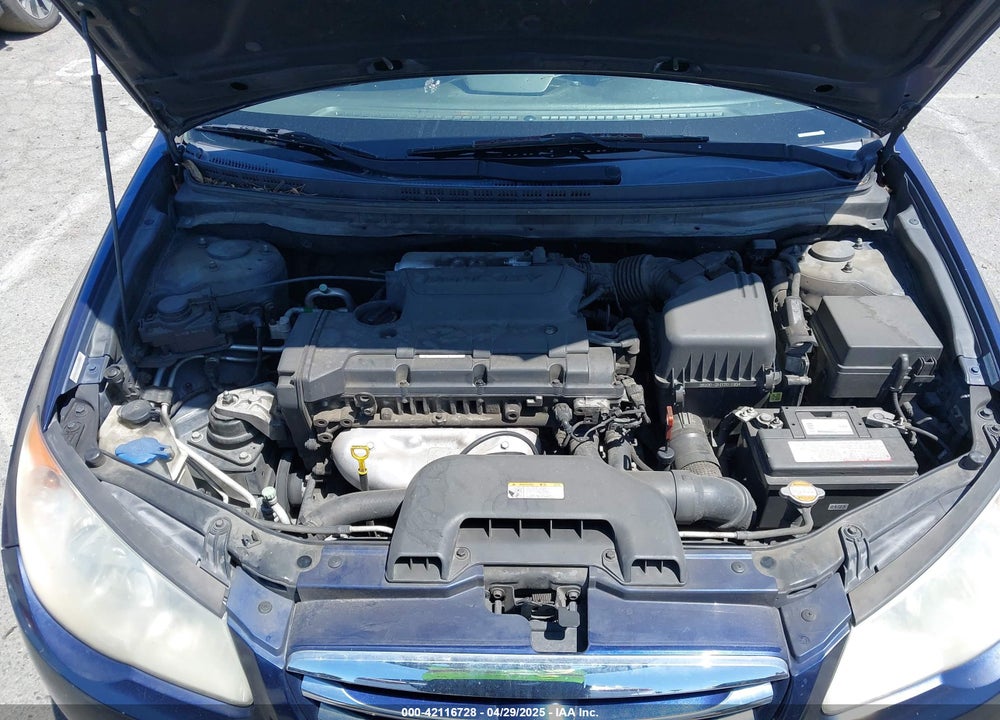 2010 HYUNDAI ELANTRA VIN: KMHDU4AD6AU133687