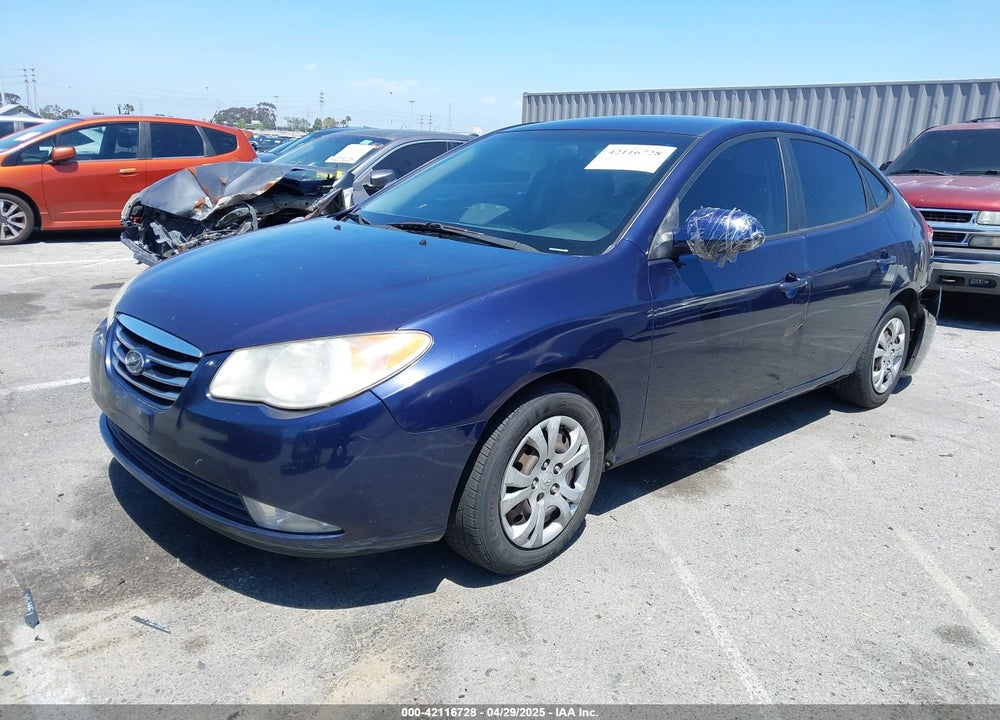 2010 HYUNDAI ELANTRA VIN: KMHDU4AD6AU133687