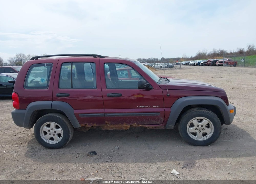 2003 JEEP LIBERTY SPORT VIN: 1J4GL48K13W678903