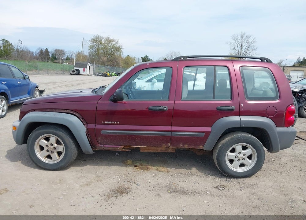 2003 JEEP LIBERTY SPORT VIN: 1J4GL48K13W678903