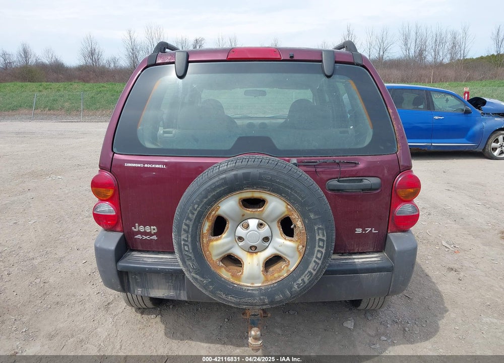 2003 JEEP LIBERTY SPORT VIN: 1J4GL48K13W678903