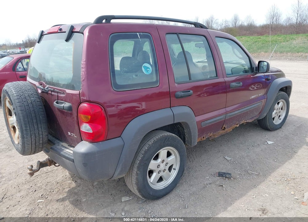 2003 JEEP LIBERTY SPORT VIN: 1J4GL48K13W678903