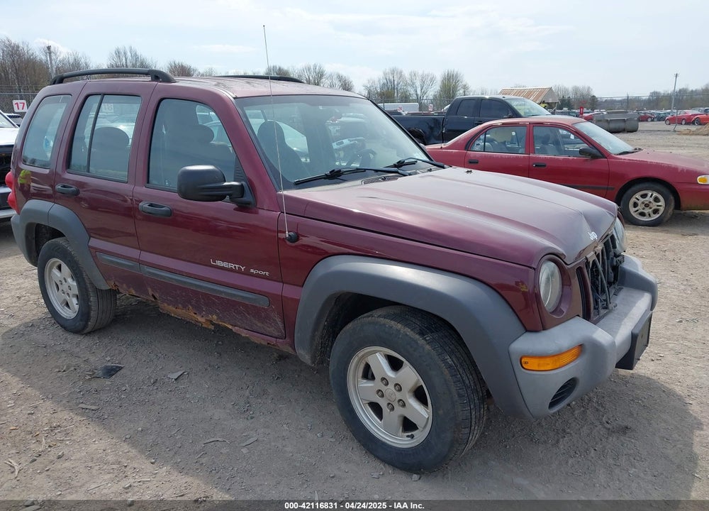 2003 JEEP LIBERTY SPORT VIN: 1J4GL48K13W678903