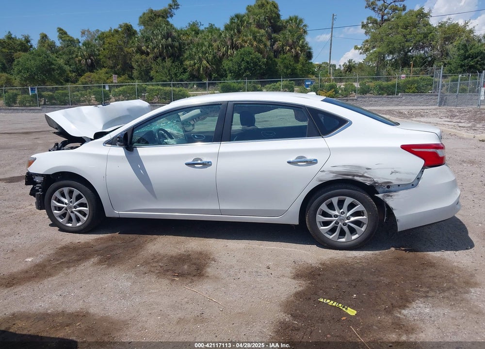 2018 NISSAN SENTRA SV VIN: 3N1AB7AP1JL648764