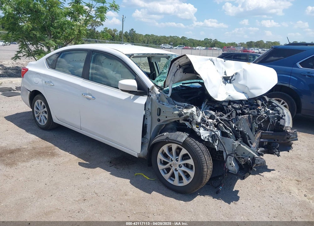 2018 NISSAN SENTRA SV VIN: 3N1AB7AP1JL648764