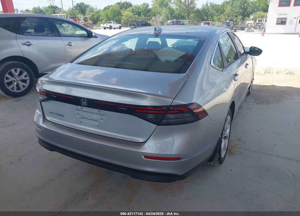 2025 HONDA ACCORD VIN: 1HGCY1F22SA009818