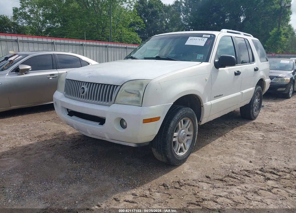 2002 MERCURY MOUNTAINEER VIN: 4M2ZU66W22ZJ33796