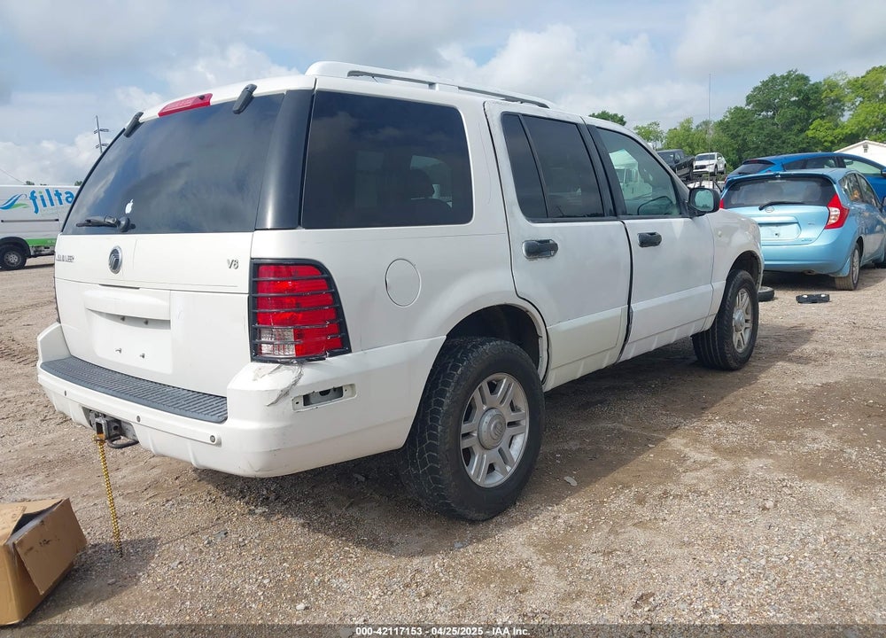 2002 MERCURY MOUNTAINEER VIN: 4M2ZU66W22ZJ33796