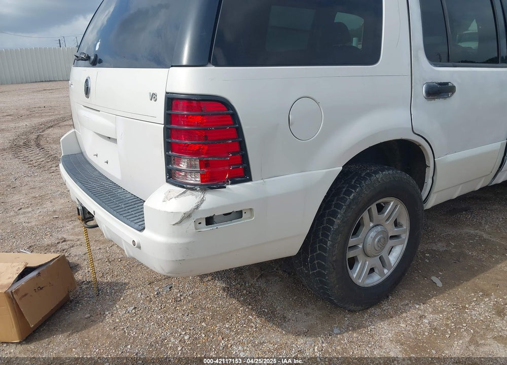 2002 MERCURY MOUNTAINEER VIN: 4M2ZU66W22ZJ33796