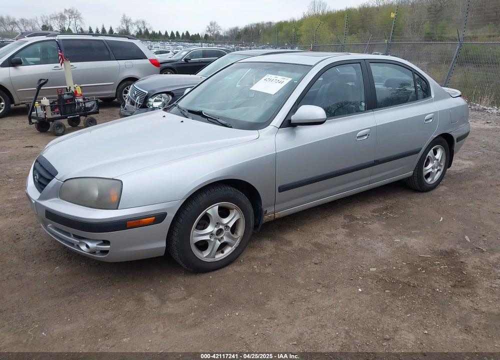 2004 HYUNDAI ELANTRA GLS/GT VIN: KMHDN46D44U771365