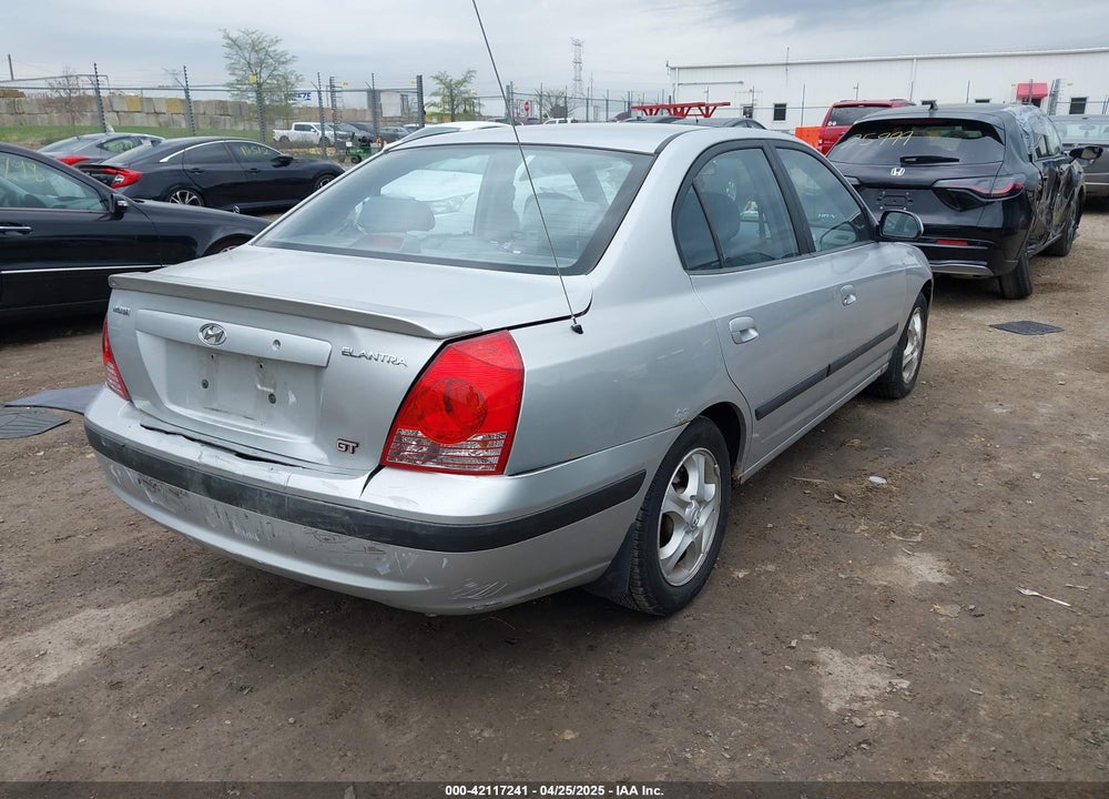 2004 HYUNDAI ELANTRA GLS/GT VIN: KMHDN46D44U771365